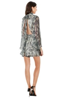 Zimmermann - Adorn Flare Sleeve Playsuit - Front