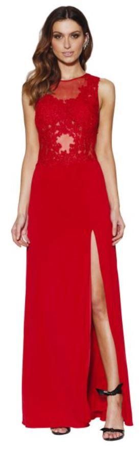 grace and hart scarlet gown