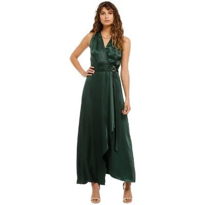 formal-ginger-and-smart-sonorous-wrap-dress-forest-green-front