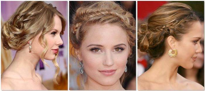 updo hairstyle black tie event