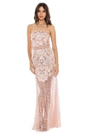 grace and hart adele gown in blush wedding dress bridal looks for fall