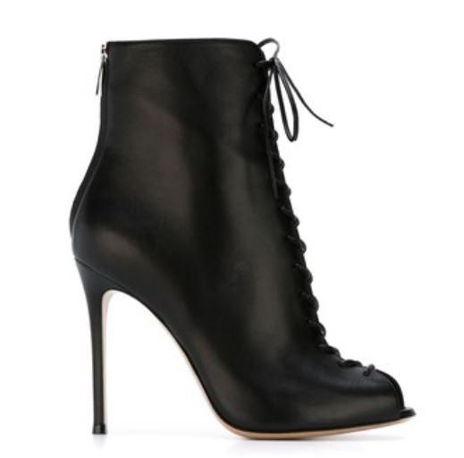 Gianvito Rossi laced up booties