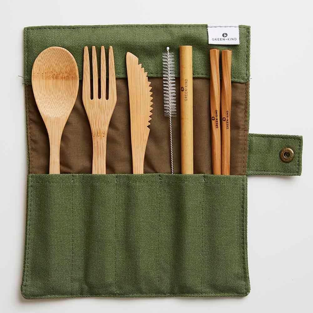 green-kind-bamboo-cutlery-set-flora-and-fauna-product