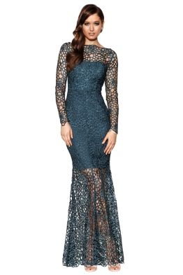 Grace & Hart - Scandal Gown - Teal - Front