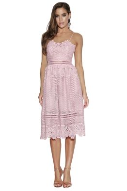 Grace & Hart - Frilling Around Flare Midi - Lilac - Front