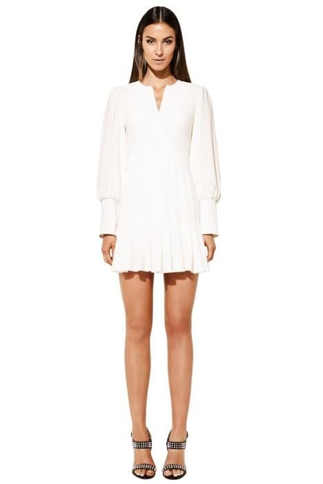 Mossman the Over Exposed Dress - White Winter