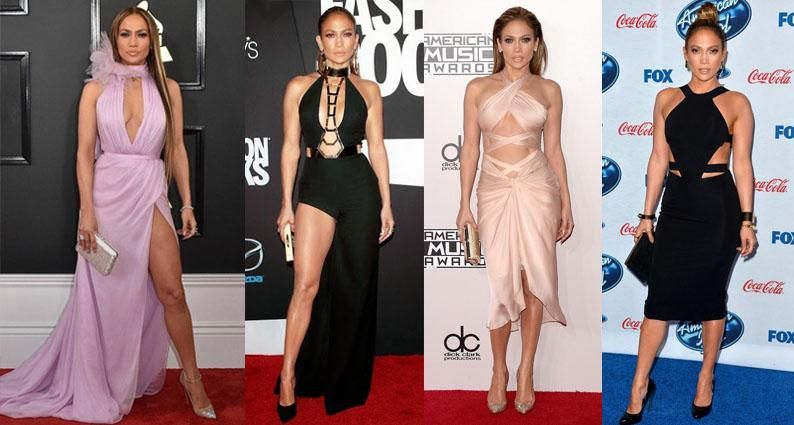 J Lo birthday cut out styles