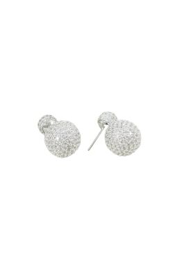 Adorne - Diamante Double Ball Stud Earring