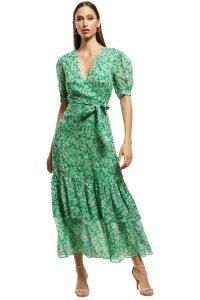 talulah-green-with-envy-midi-dress-green-front