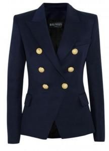 Structured Balmain Double Breasted Blazer