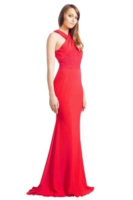 Alex Perry - Aimee Gown - Front - Red