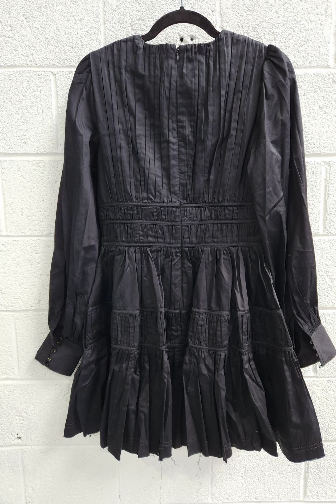 black strapless leather mini dress Sexy Black Strapless Belted Mini Leather Dress M / SAME AS PICTURE