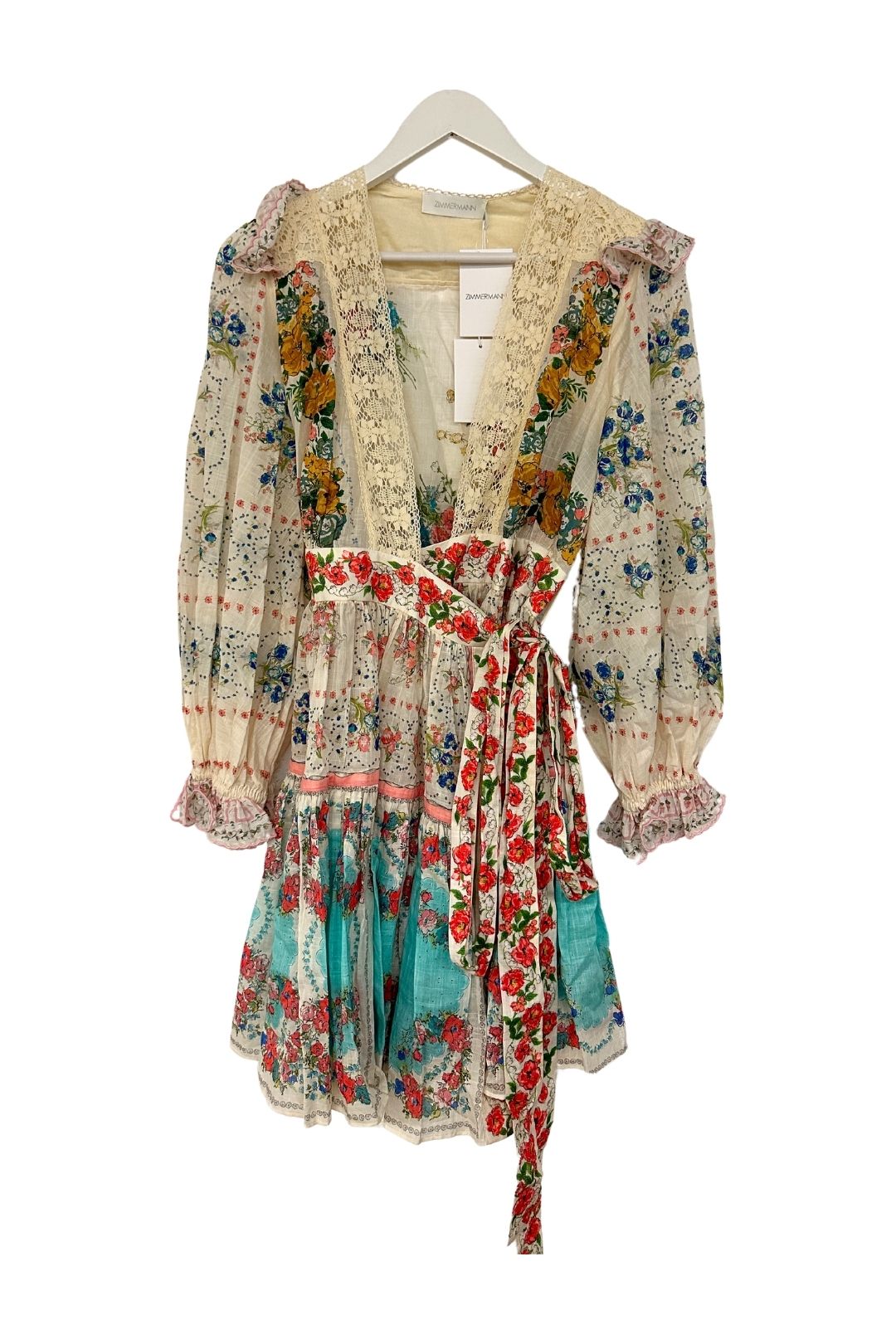chinese dress ladies Libertine Lace Mini Dress in Multicolor main image 0