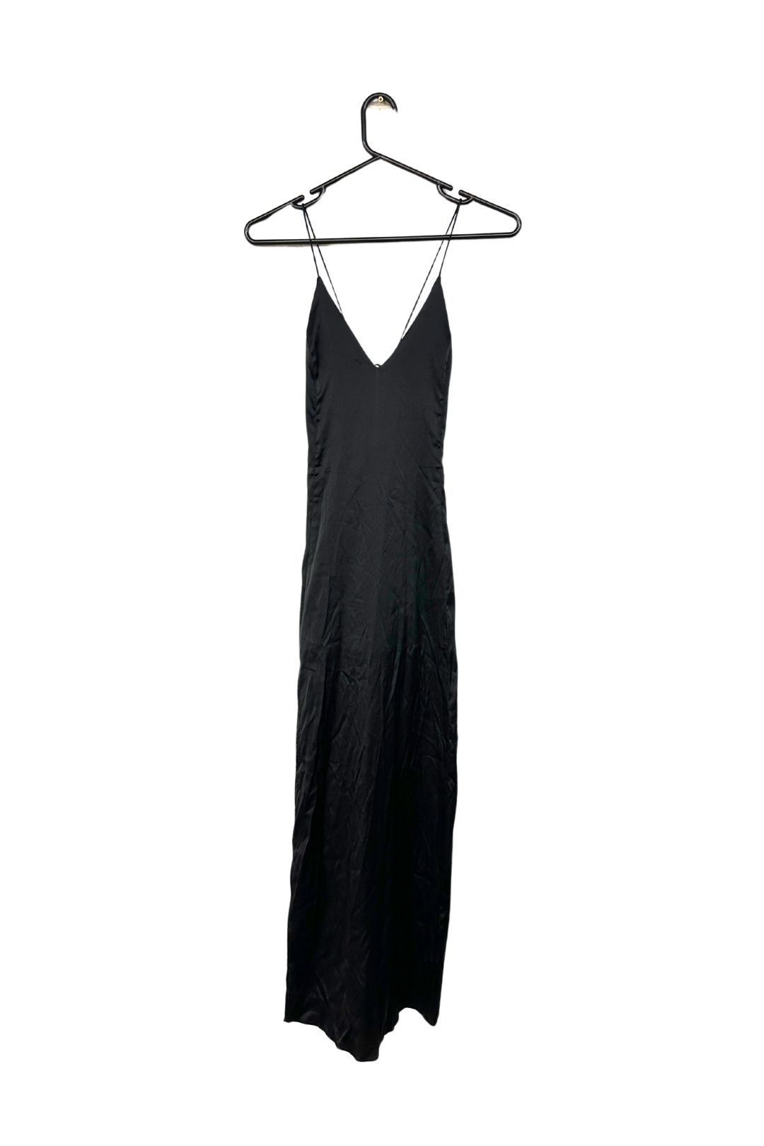 Buy Black Zen Silk Maxi Dress | Hansen & Gretel | GlamCorner
