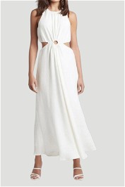 Sheike Galley Maxi Dress in White
