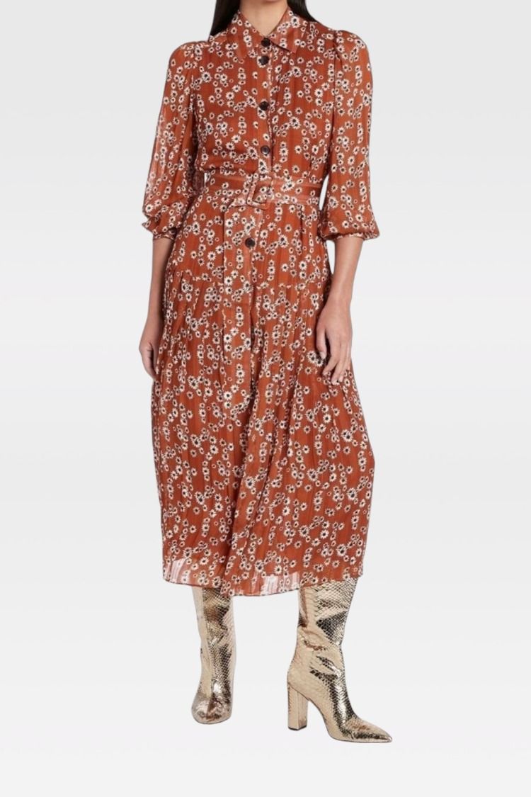 Princess Daisies Shirt Dress