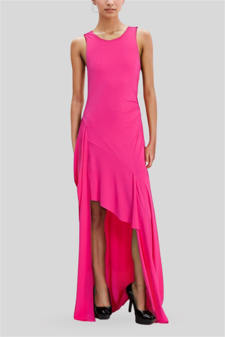 Frida flame dress Red by Bronx and Banco for Hire