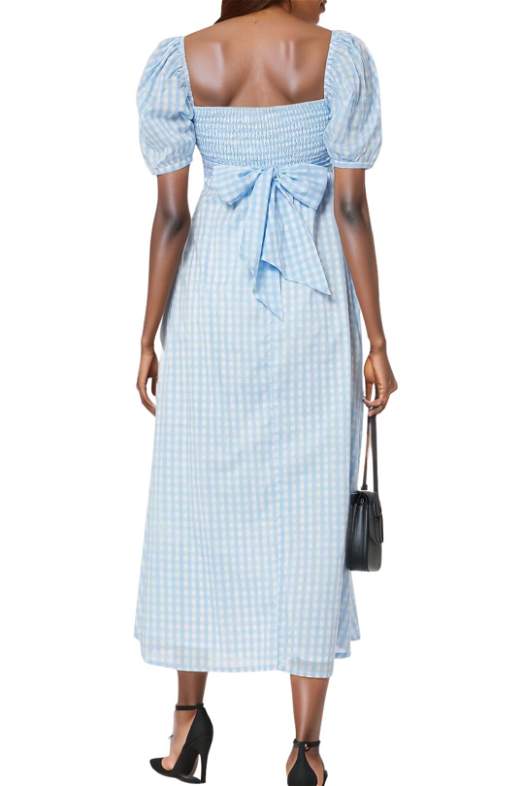 knee length dresses for ladies CHARLIZE MIDI DRESS — Court & Spark Boutique main image 0