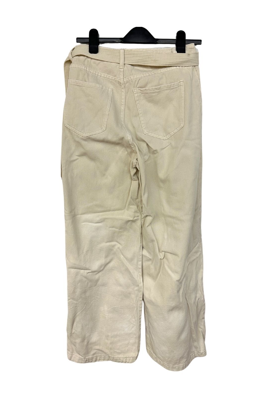 Dissh Off White High Rise Denim Pants