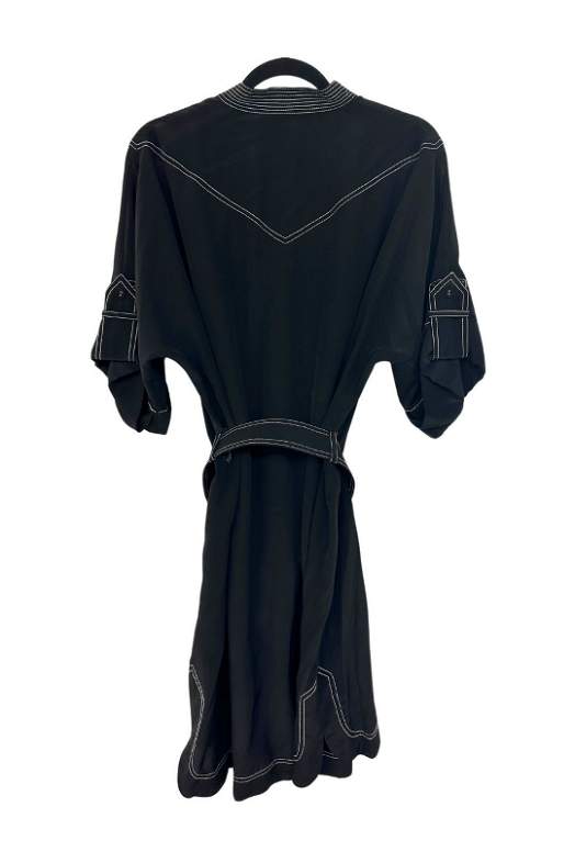 zimmermann utility short dress Zimmermann Floral Long-Sleeve Utility Mini Dress