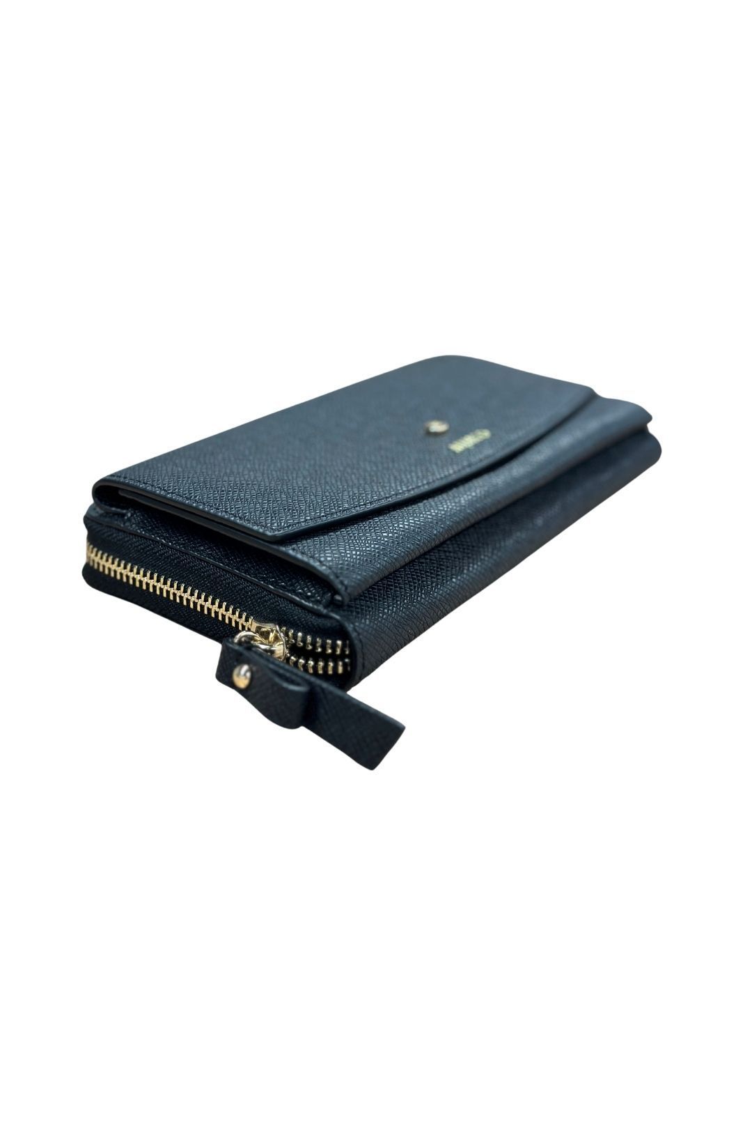 Mimco Black Multi Compartment Wallet