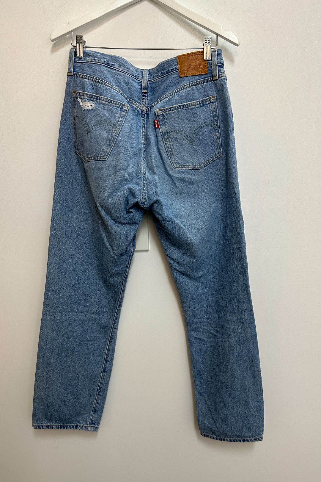 501 Jeans In Light Blue Denim