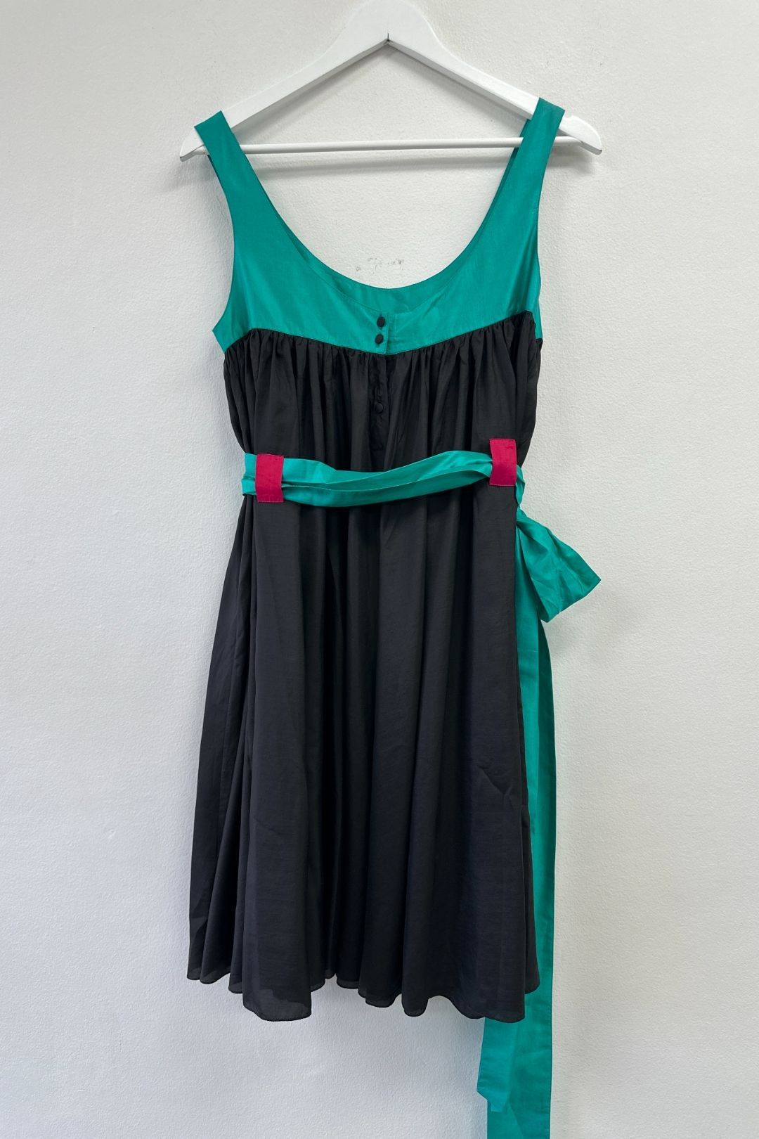 Buy Black and Blue Hexagon Smock Dress Gorman GlamCorner