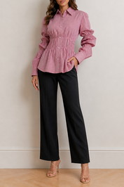  Dress Hire Work Event Scarlet & Sam	Scrunched Shirt