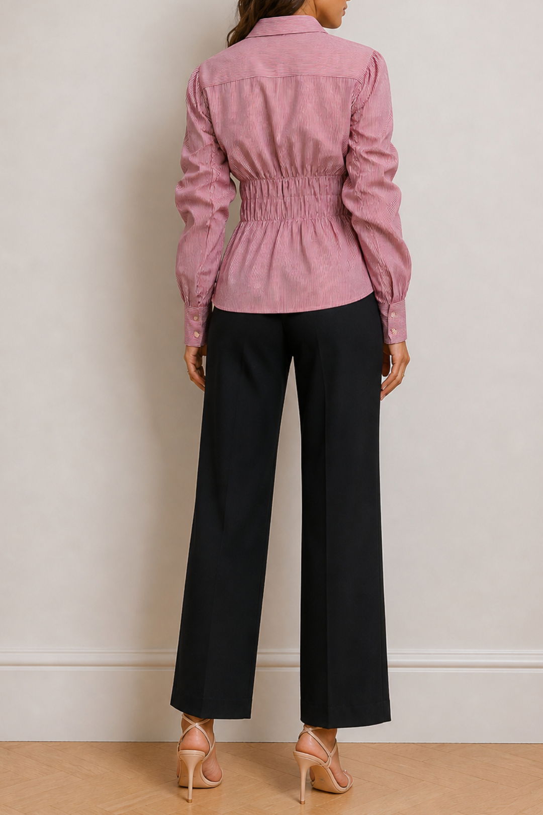  Dress Hire Work Event Scarlet & Sam	Scrunched Shirt