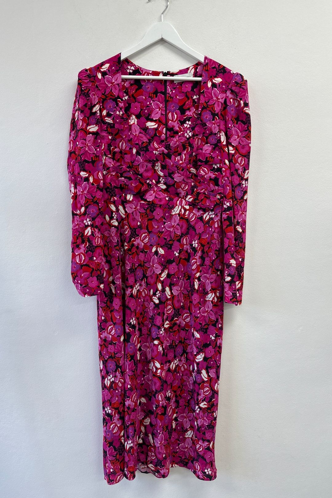 Rebecca Vallance Floral Print Bramble Midi Dress