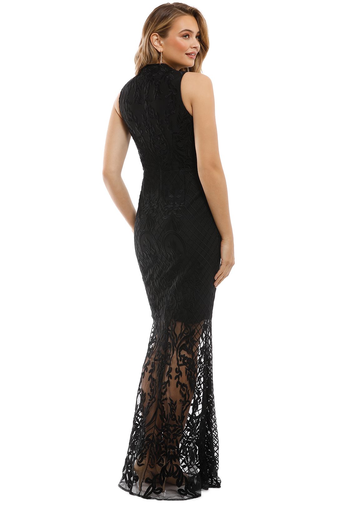 Grace and Hart - Ignite Passion Gown - Black - Back