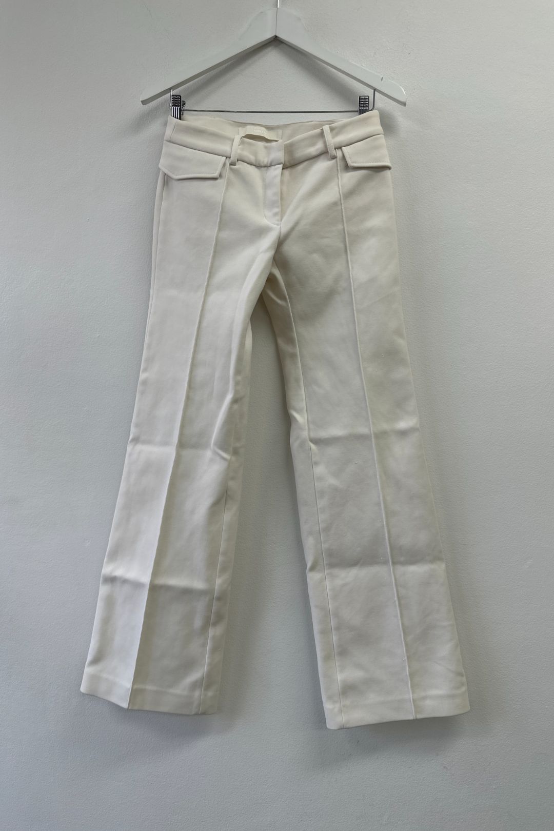 Dion Lee Low Rise Pocket Trouser in Ivory