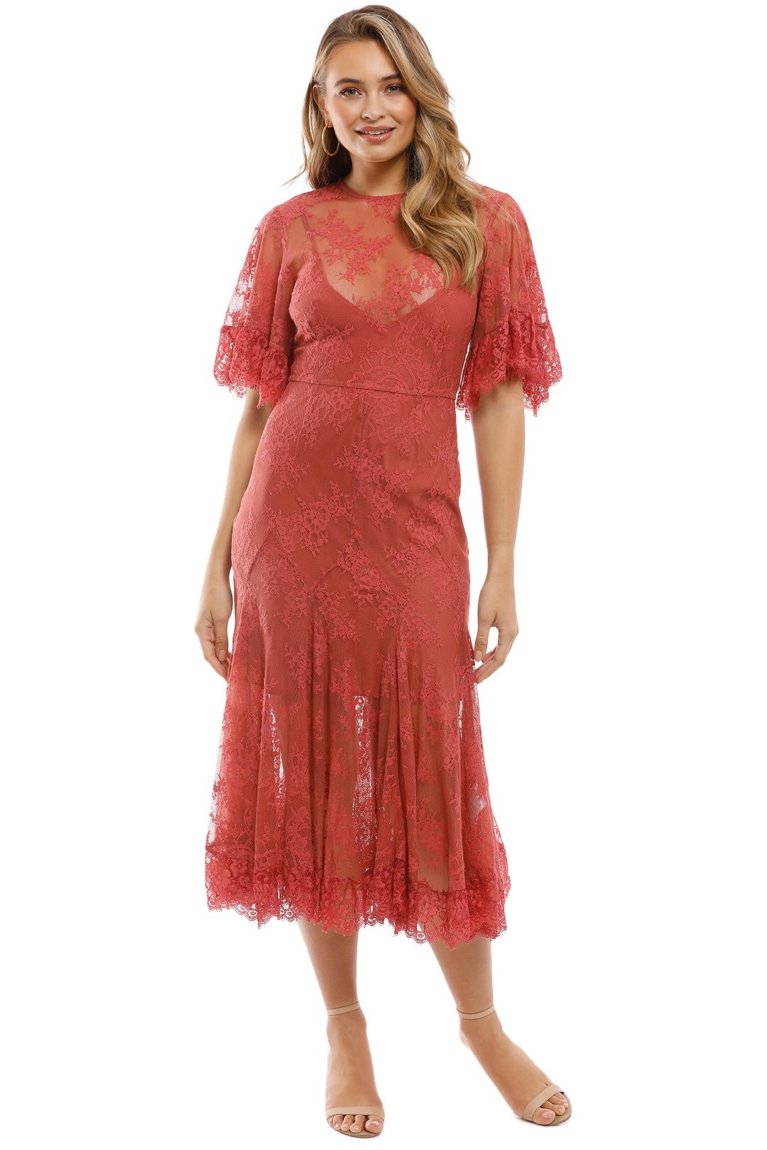 Talulah blind love midi dress 2025