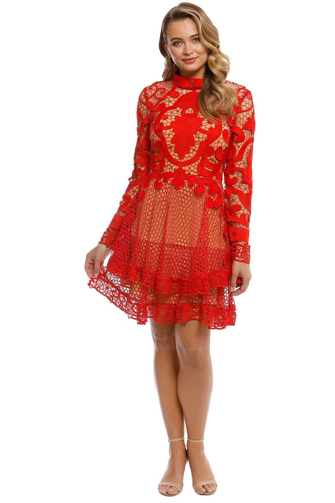 Thurley rose ceremony deals midi dress