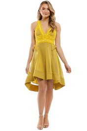 Thurley - Sahara Dress - Yellow - Front