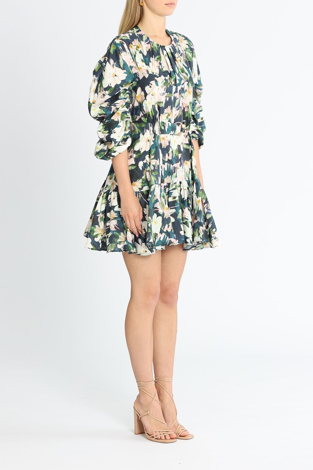 Bonhill Dress Navy Posey