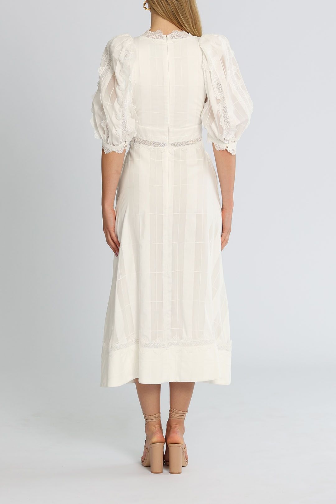 Acler Grampian Dress White