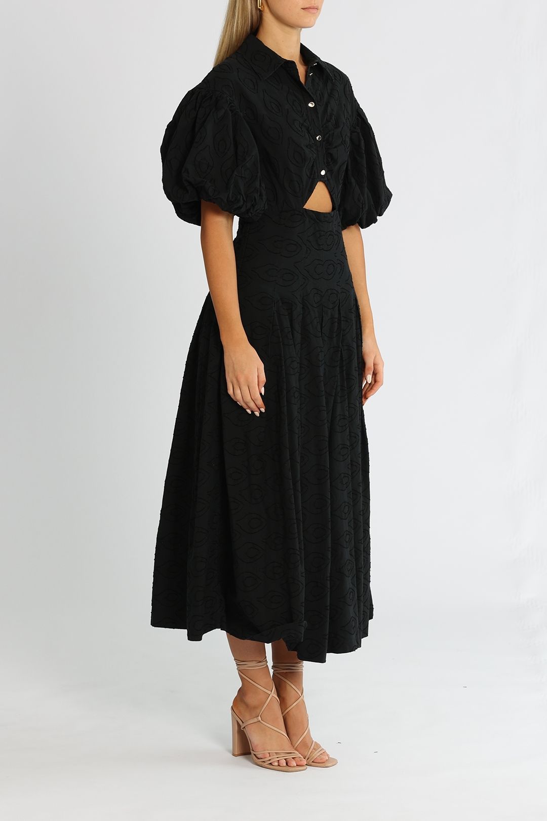 Acler Grange Dress Black Cutout