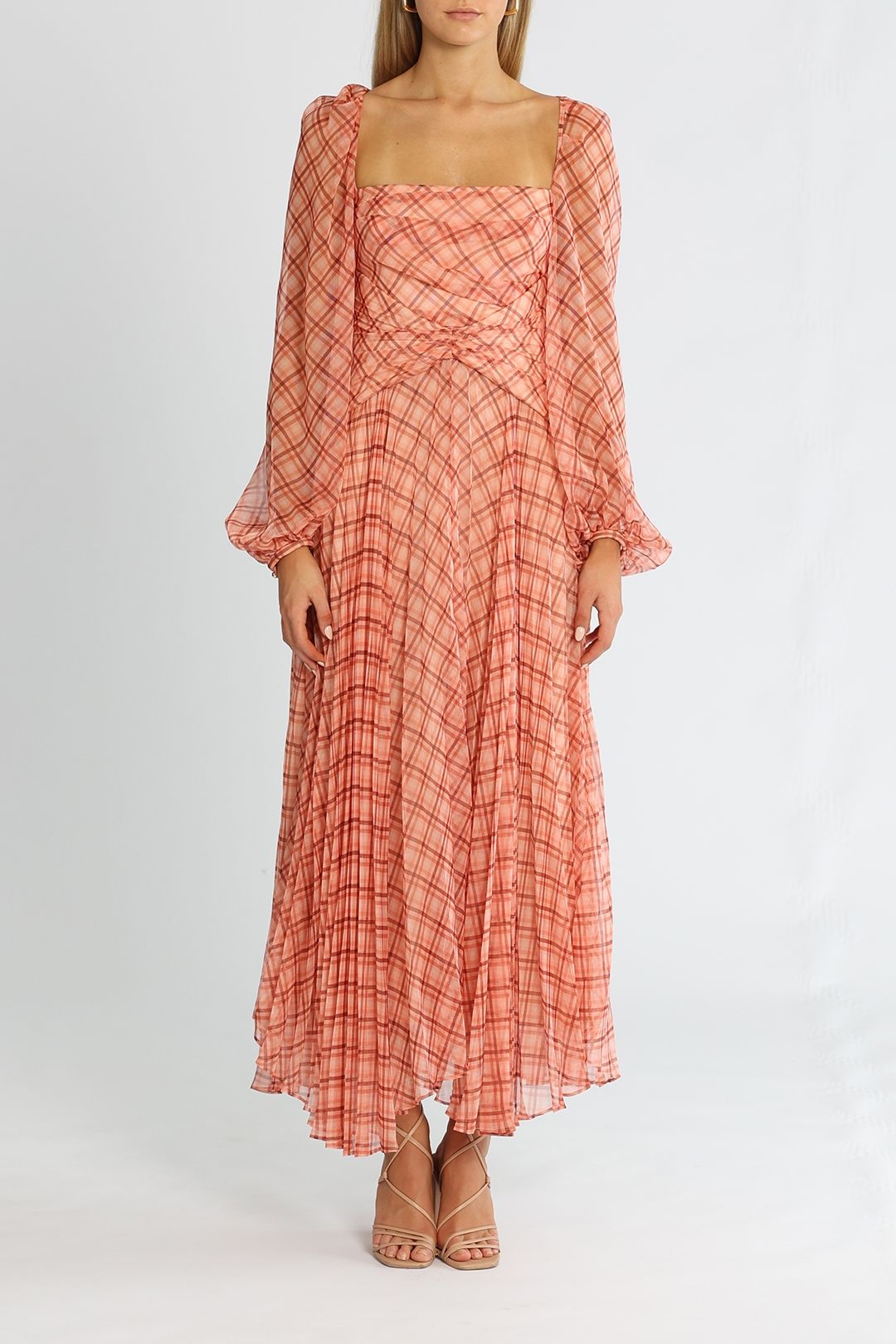 【Tarte Tatin】Garnier Pleated Dress Forever New Lelani Pleated Hem Midi Dress | David Jones