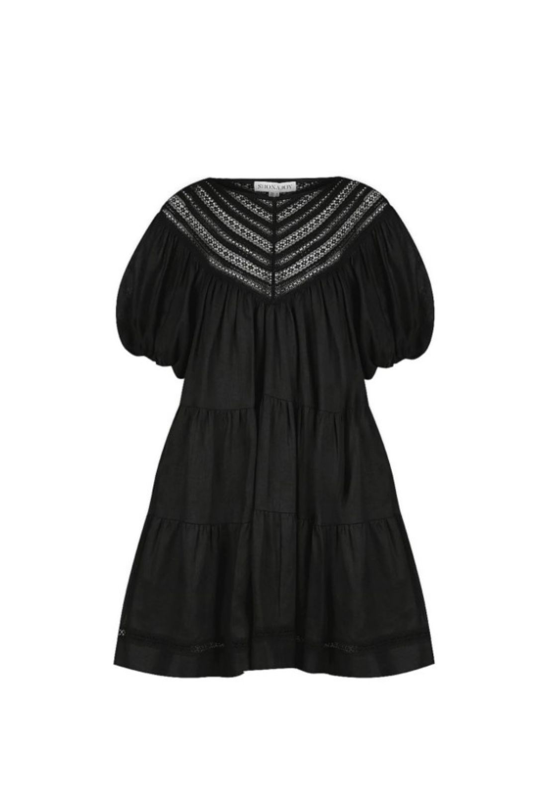 Hire Adriana Mini Dress in Black | Shona Joy | GlamCorner Hire Adriana Mini Dress in Black | Shona Joy | GlamCorner