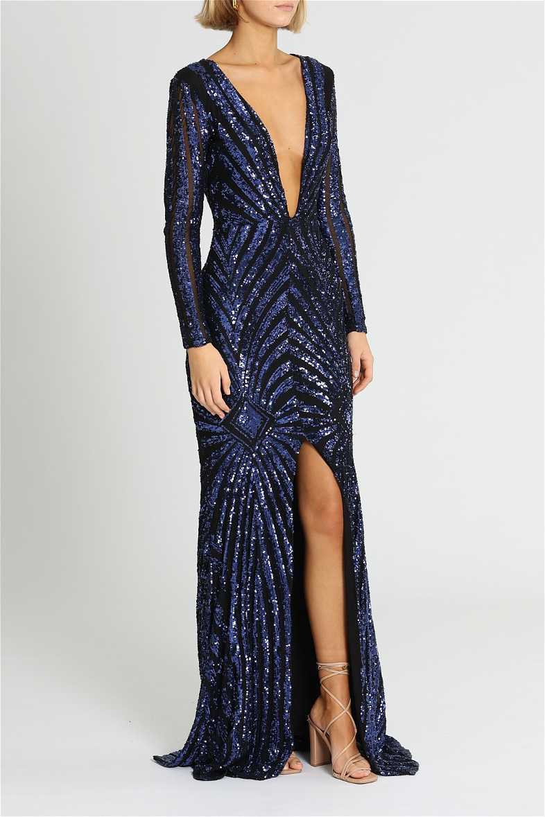 maxi strapless black dress Black Lace Panel Maxi Dress