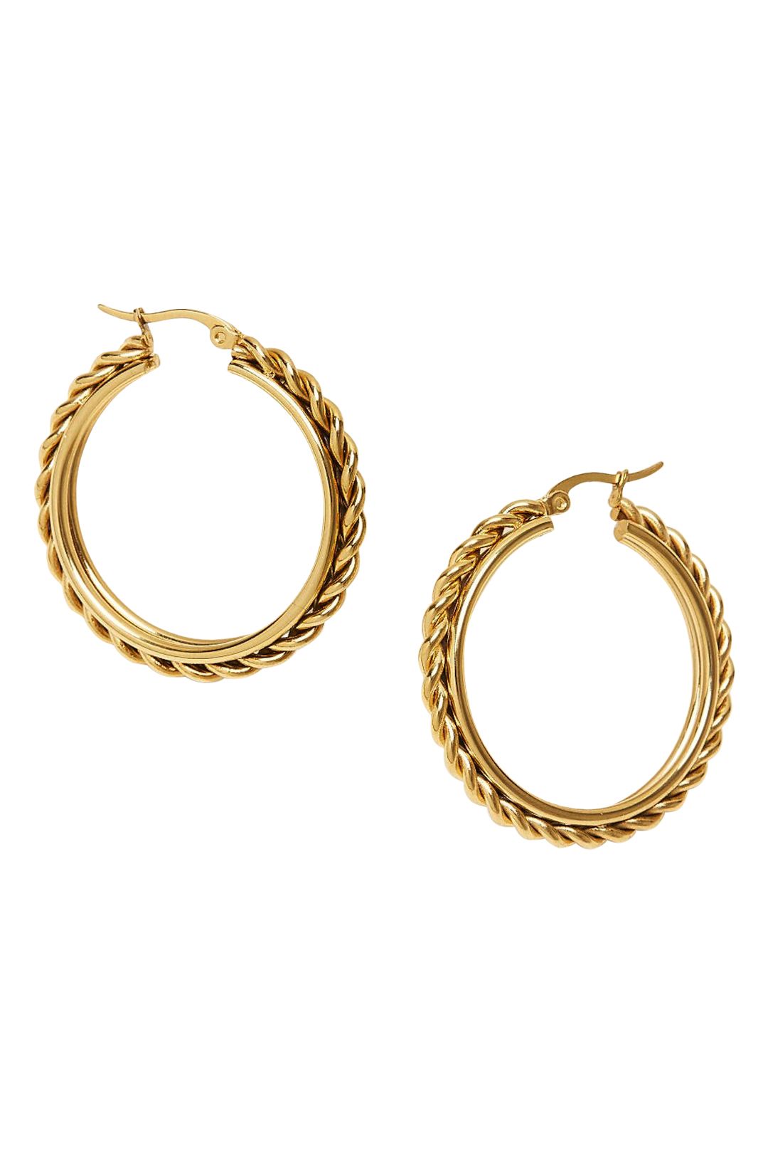 Afine-Ziba-Earrings-Gold-Product