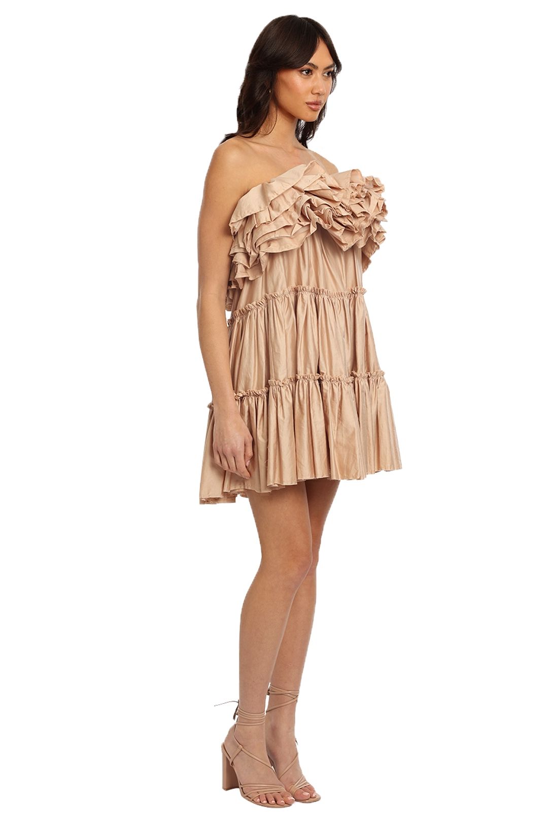 Hire Allure Tiered Mini Dress | AJE | GlamCorner