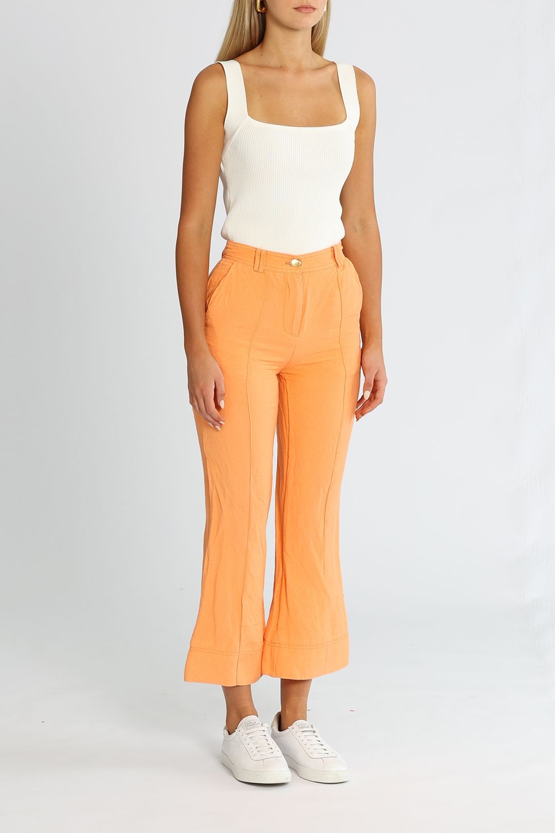 AJE Cantina Flare Pant Cropped