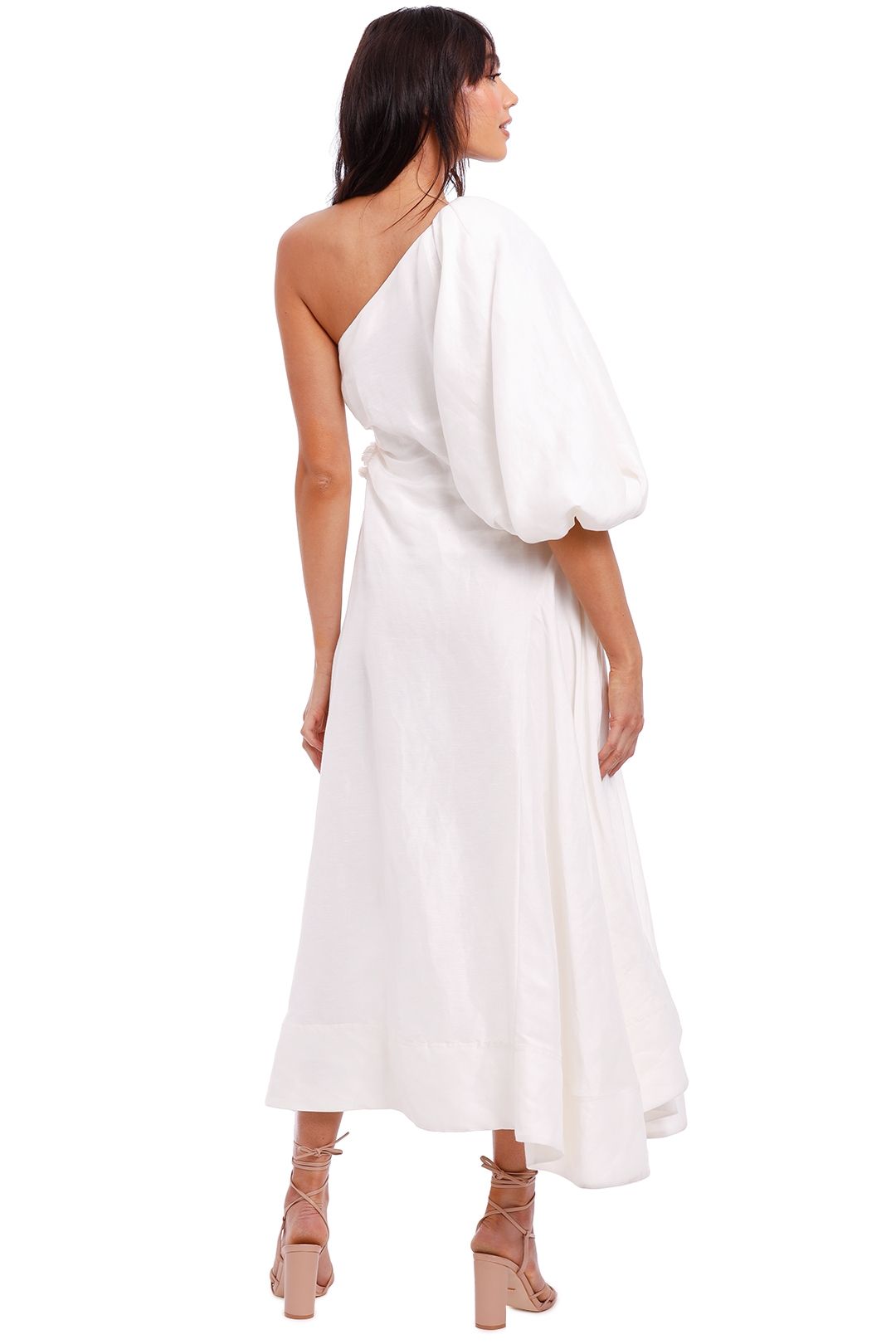 AJE Concept Dress White Cutout