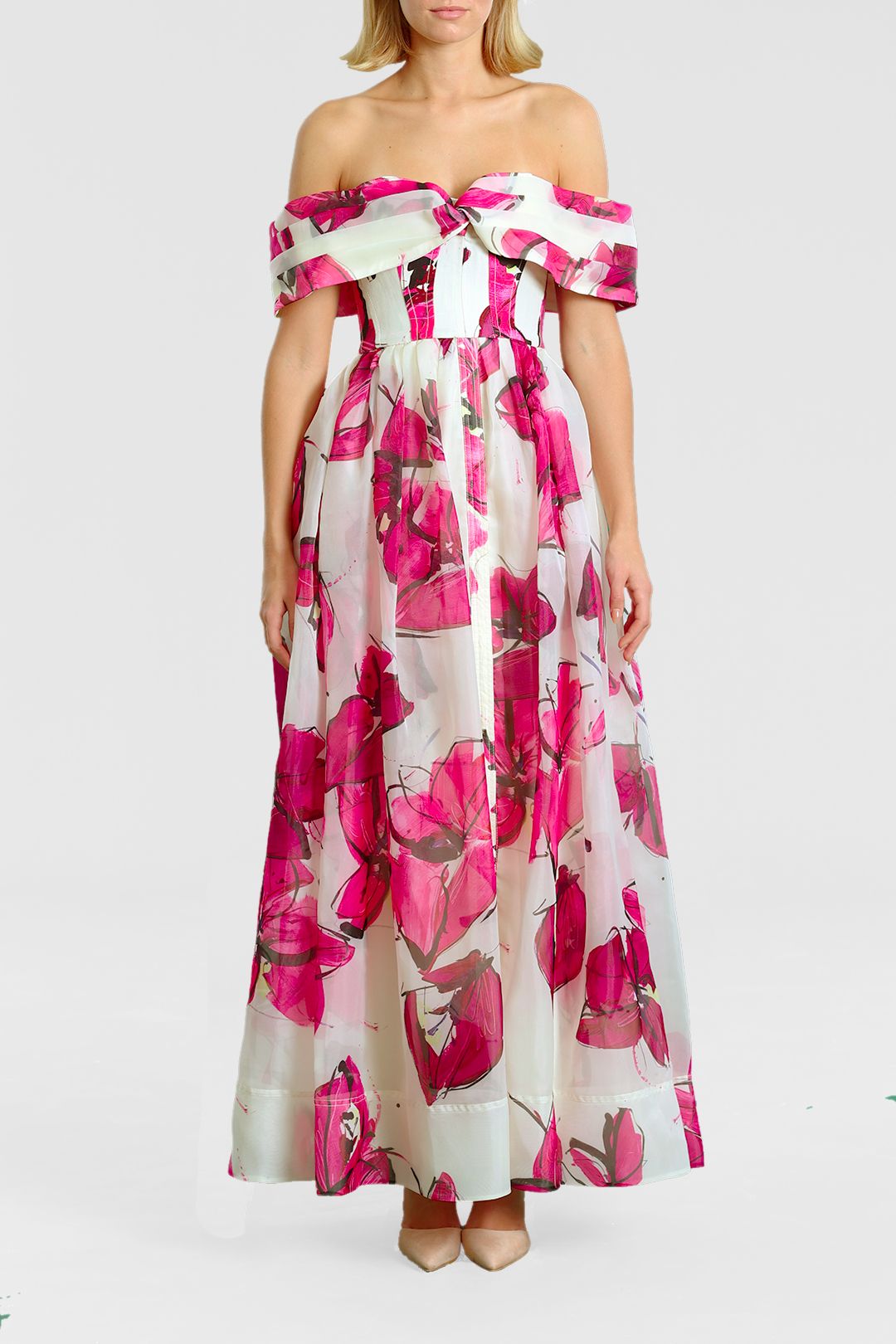 Cordelia crossover outlet bodice dress