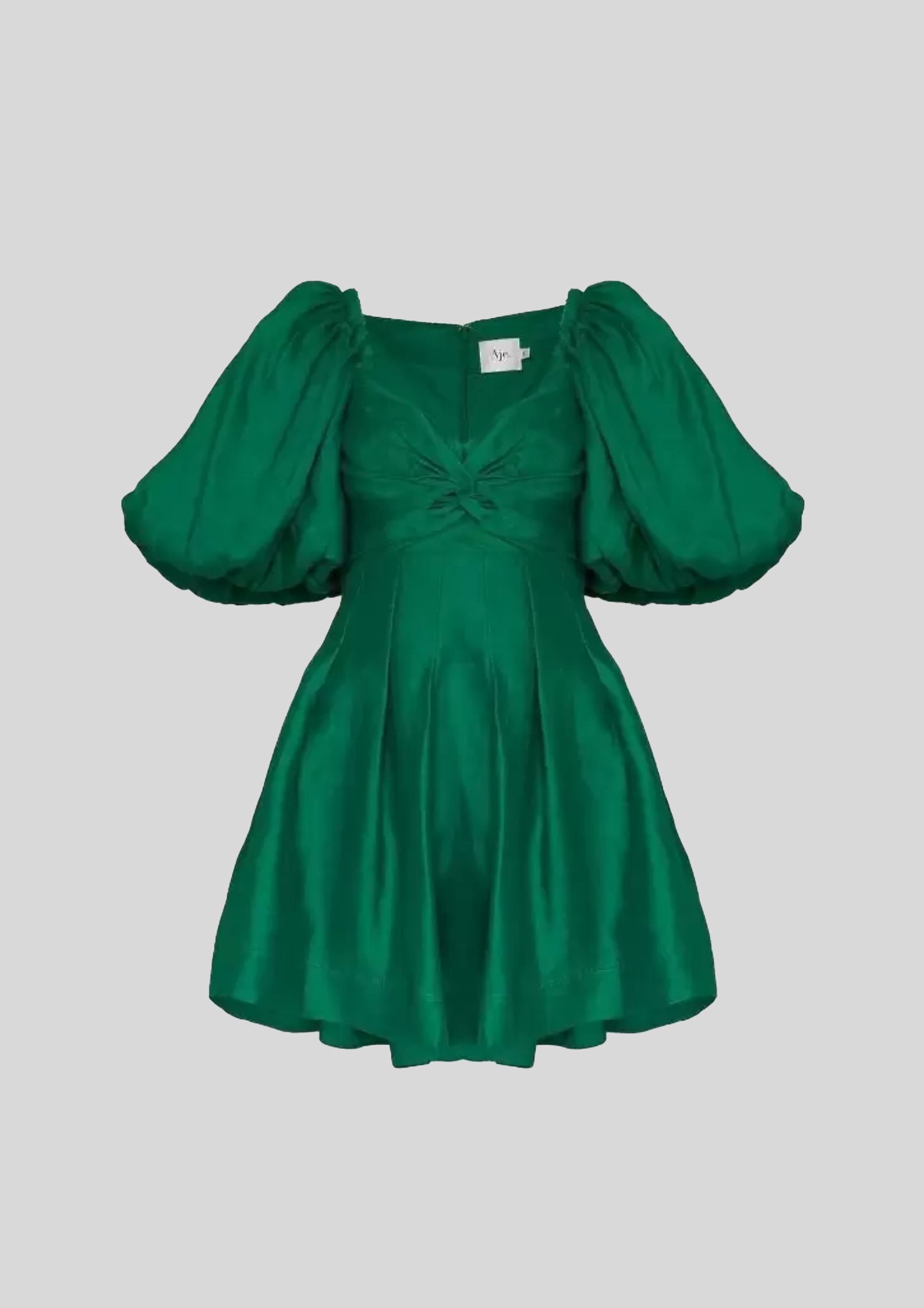 slim fit dress slacks Unique Vintage Plus Size Emerald Green Delores Swing Dress with Sleeves 3X/20 main image 0