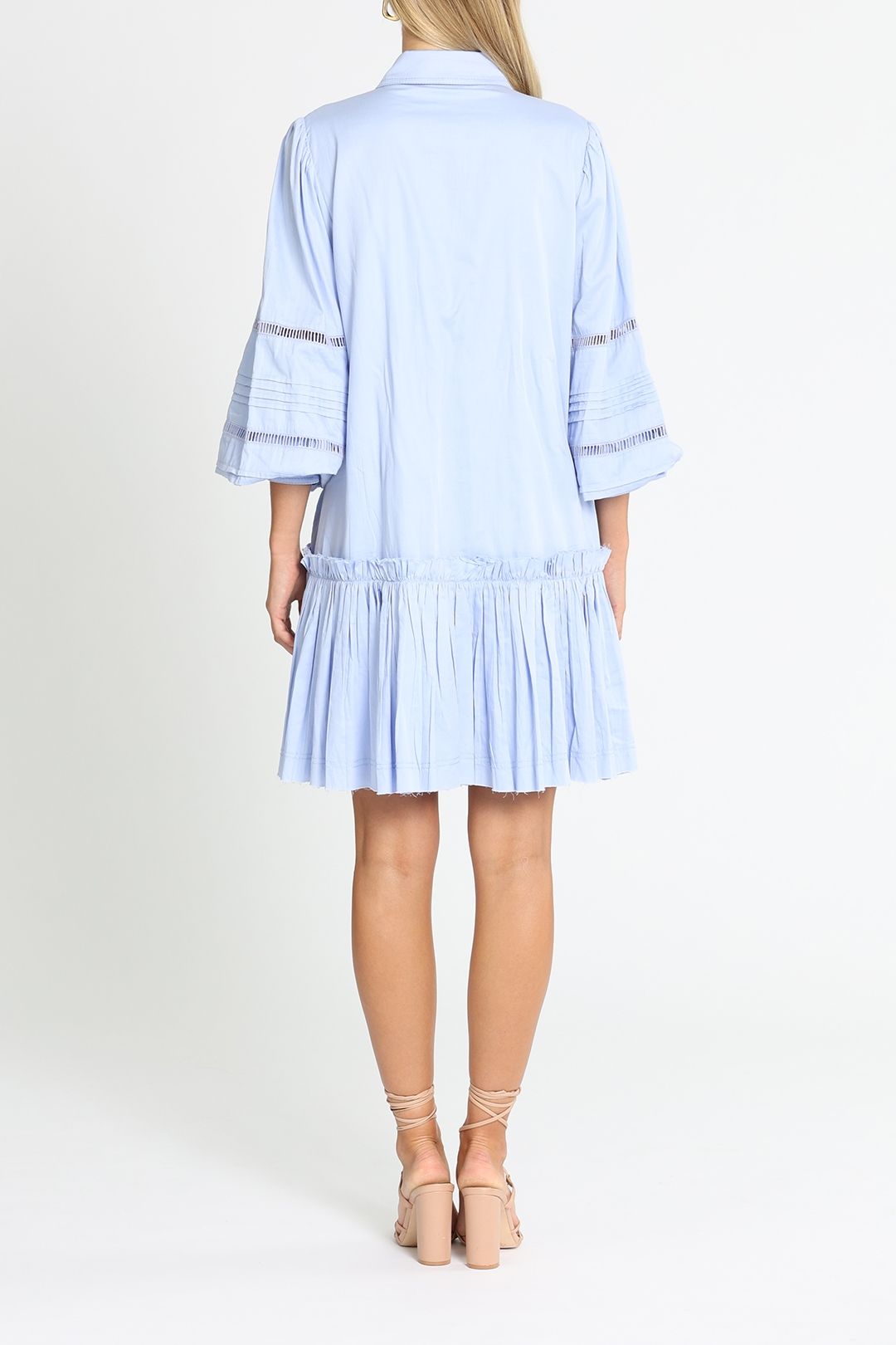 Hire Elodie Ladder Trim Mini Dress Aje GlamCorner