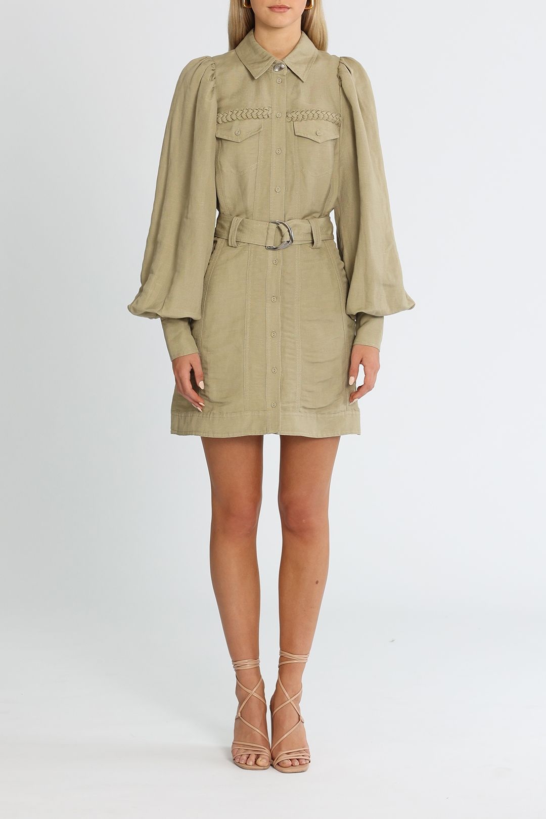 【Aje.】Flourisher Braided Mini Dress Flourisher Braided Mini Dress | Natural Beige | Aje – Aje ROW