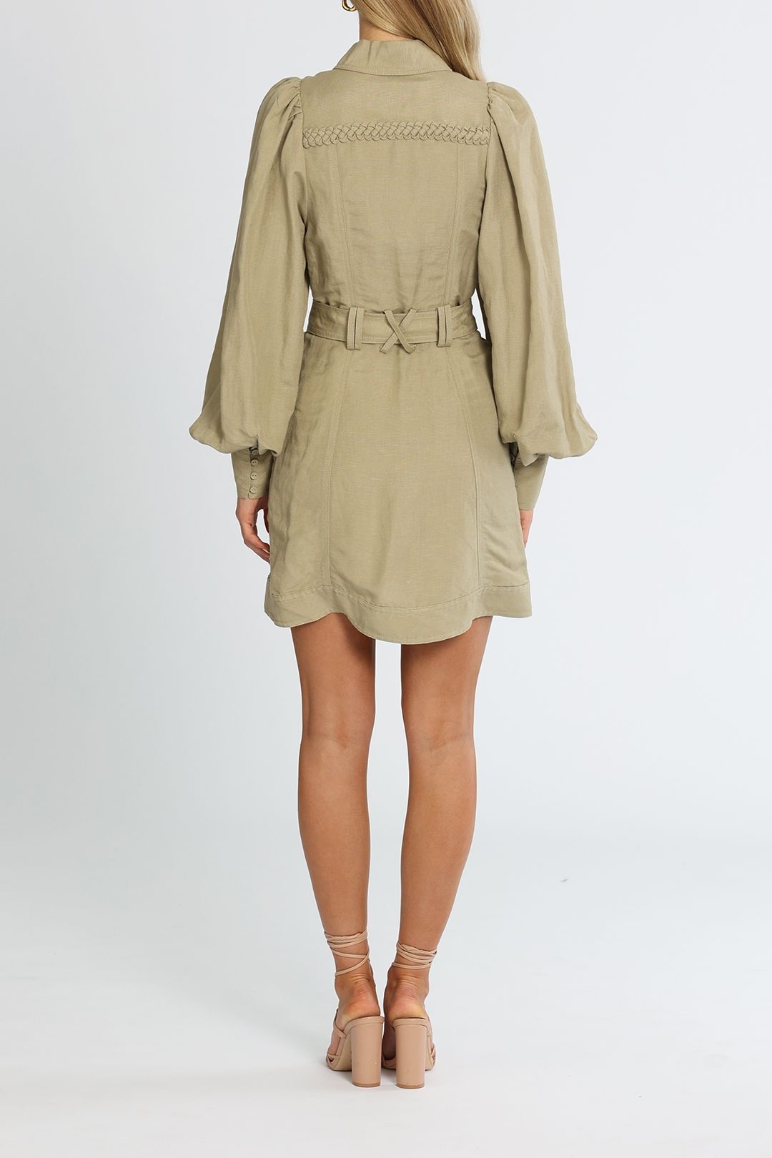 【Aje.】Flourisher Braided Mini Dress Flourisher Braided Mini Dress | Natural Beige | Aje – Aje ROW